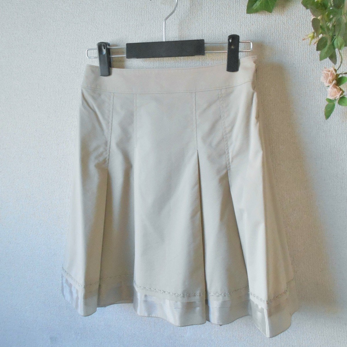 コムサ デ モード COMME CA DU MODE スカート 9 春 夏 レディース ベージュ 日本制