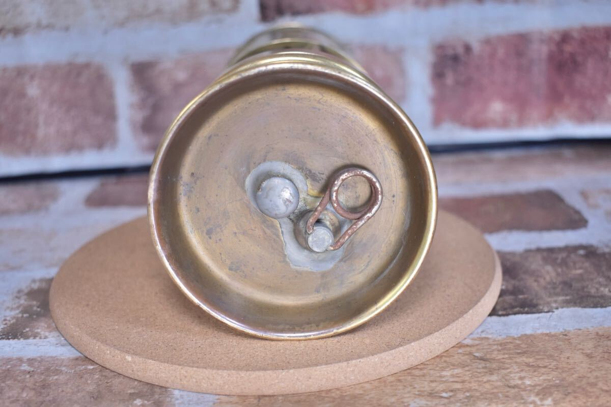 * первоклассный прекрасный товар * KOEHLER No.289 * с руководством пользователя * SAFETY LAMPke-la- латунь малый z фонарь лампа уголь . кемпинг латунь 