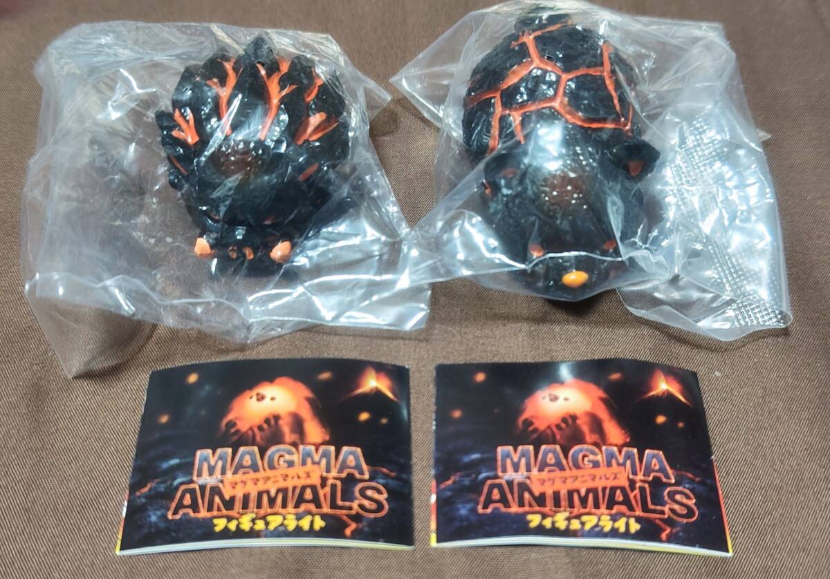即決　マグマアニマルズ　フィギュアライト　イノシシとクマのセット　内袋未開封新品　普通郵便送料290円 分売不可