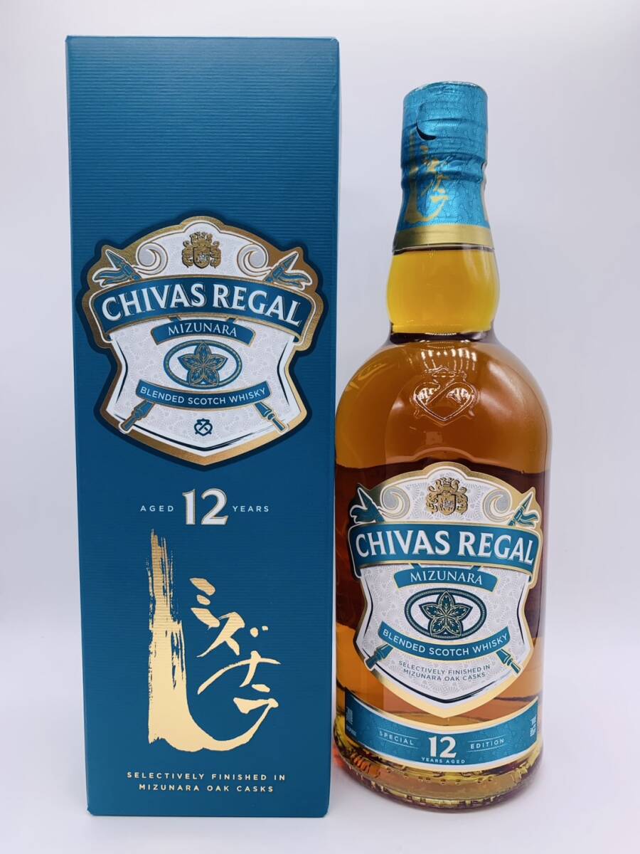 未開栓】 CHIVAS REGAL シーバス リーガル 12年 MIZUNARA 未開栓】 CHIVAS REGAL シーバス リーガル 12年 MIZUNARA