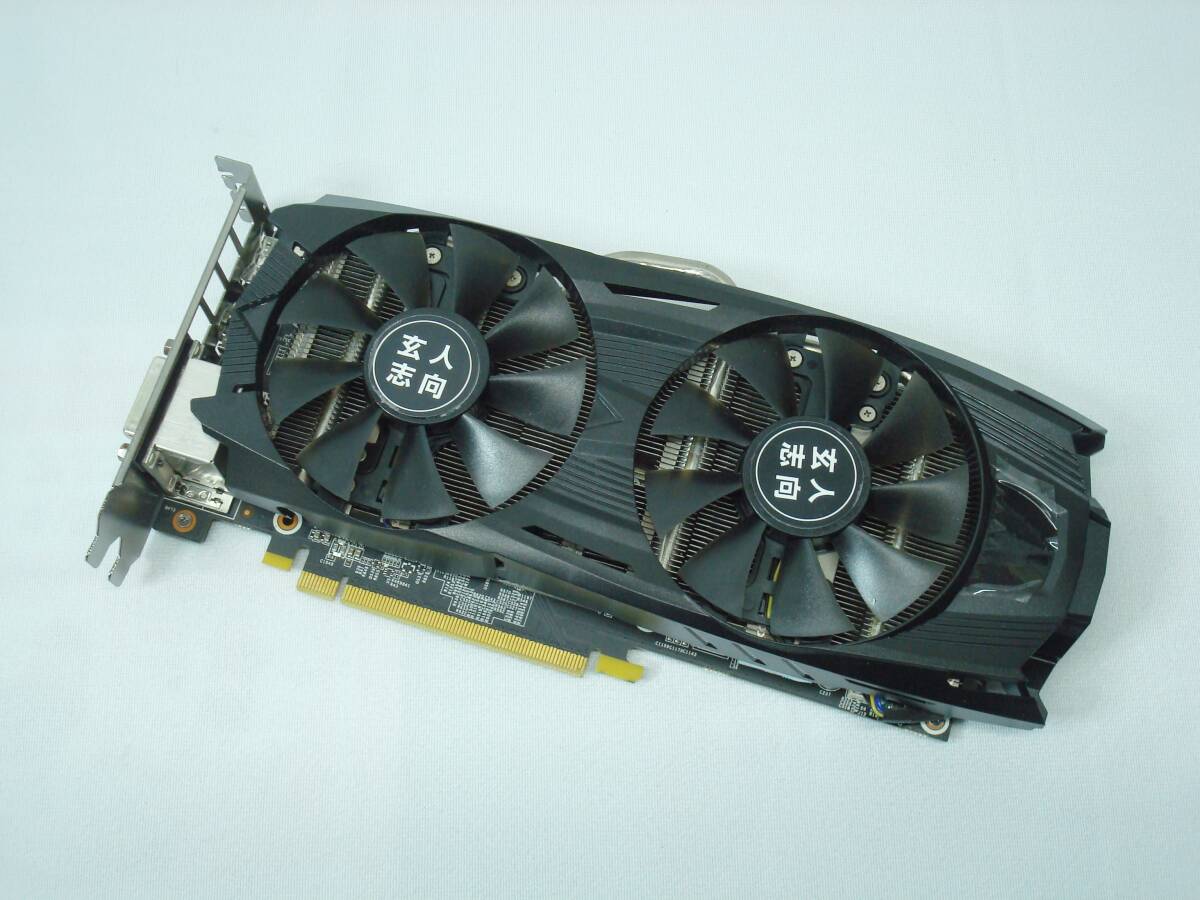NVIDIA GeForce GTX1060 グラフィックボード 6GB HDMI DVI DisplayPort 玄人志向 黒系