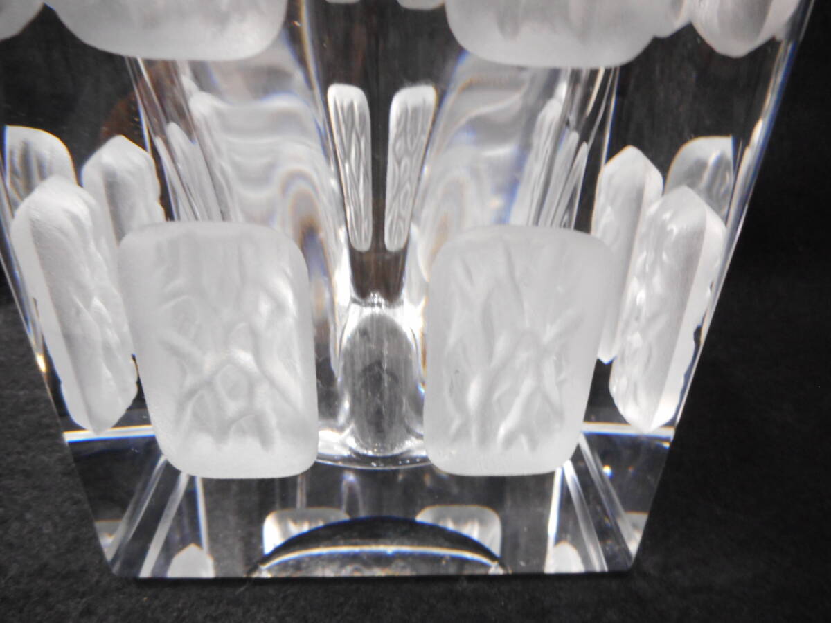 ◇HOYA CRYSTAL ホヤ クリスタル フラワーベース 花瓶 花器 か ◇HOYA CRYSTAL ホヤ クリスタル フラワーベース 花瓶 花器 か