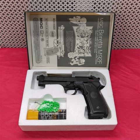 希少】MGC 固定スライドガスガン ベレッタM92F 2丁セット