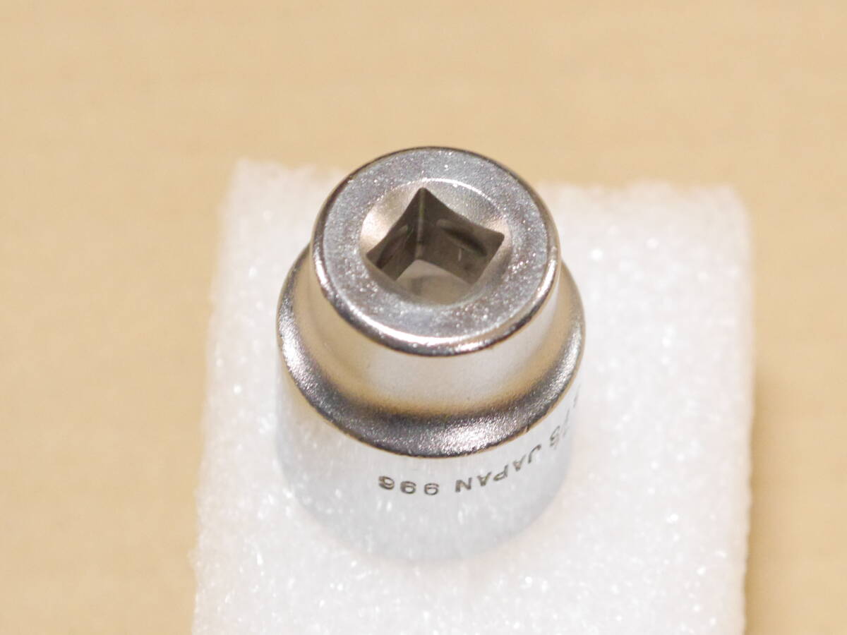 TONE 22 mm 7/8 インチ 差込角 9.5 mm 3/8 inch 12角 ソケット 3DB 検) トネ 3D-22 3S-22 3DB-28 KTC B3-22W B3-22 北海道 札幌_画像3