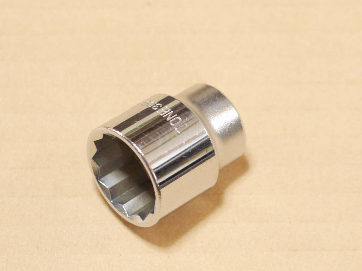 TONE 22 mm 7/8 インチ 差込角 9.5 mm 3/8 inch 12角 ソケット 3DB 検) トネ 3D-22 3S-22 3DB-28 KTC B3-22W B3-22 北海道 札幌_画像5