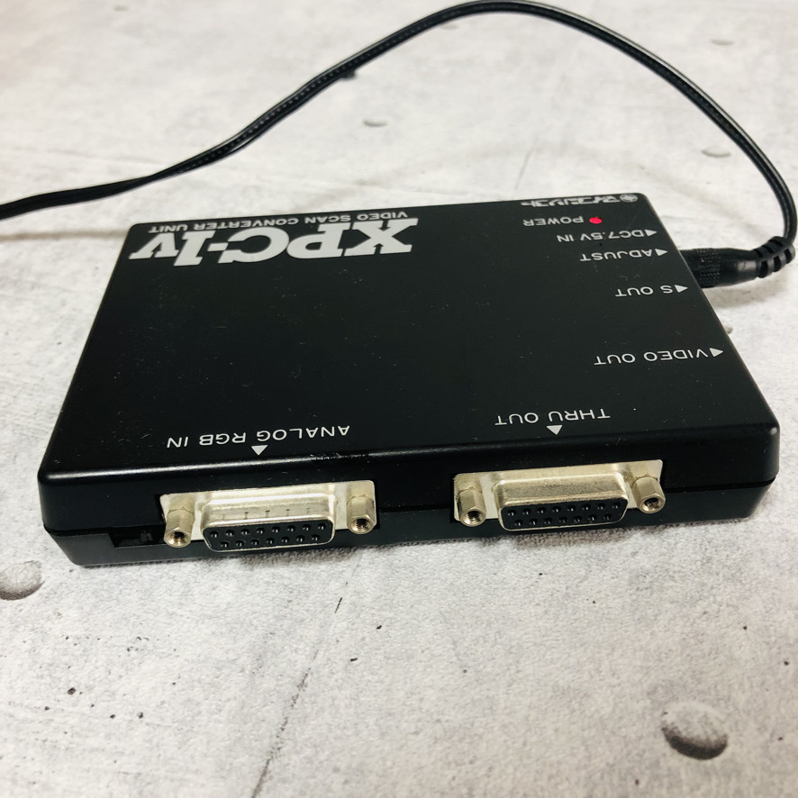 マイコンソフト XPC-1V PC-98用 スキャンコンバーターユニット マイコンソフト XPC-1V PC-98用 スキャンコンバーターユニット