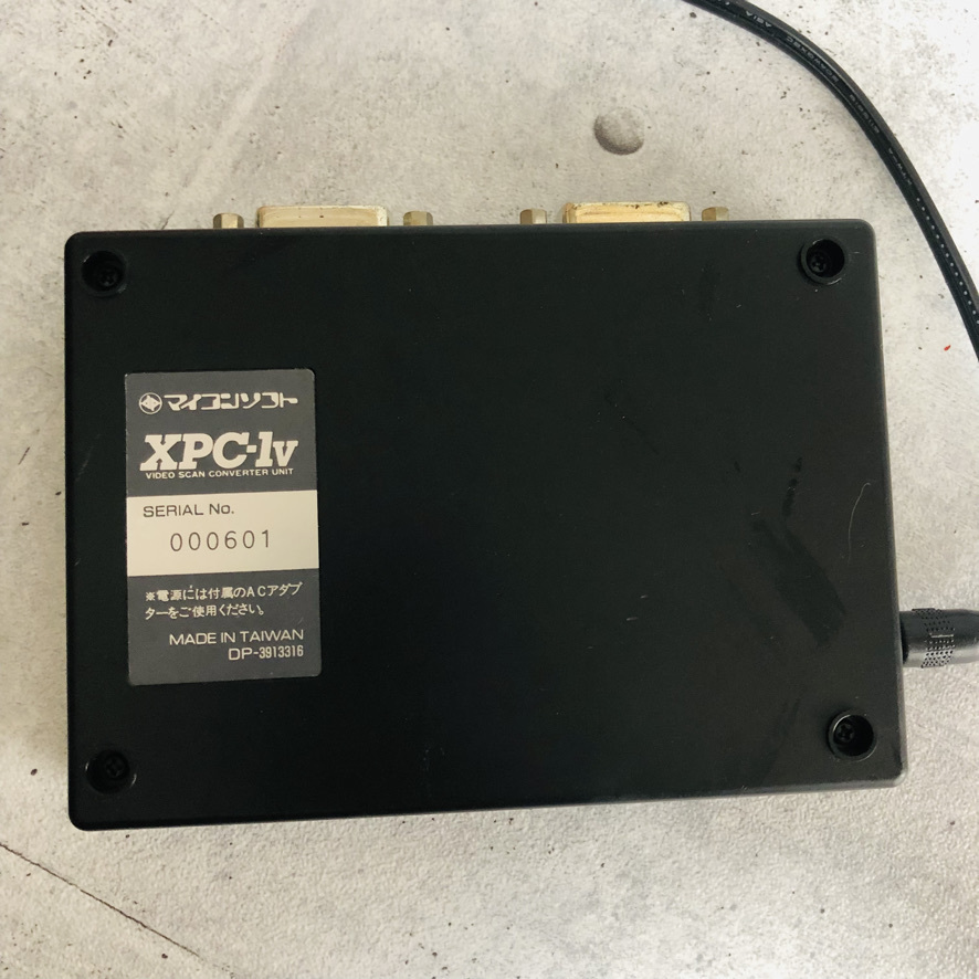 マイコンソフト XPC-1V PC-98用 スキャンコンバーターユニット マイコンソフト XPC-1V PC-98用 スキャンコンバーターユニット
