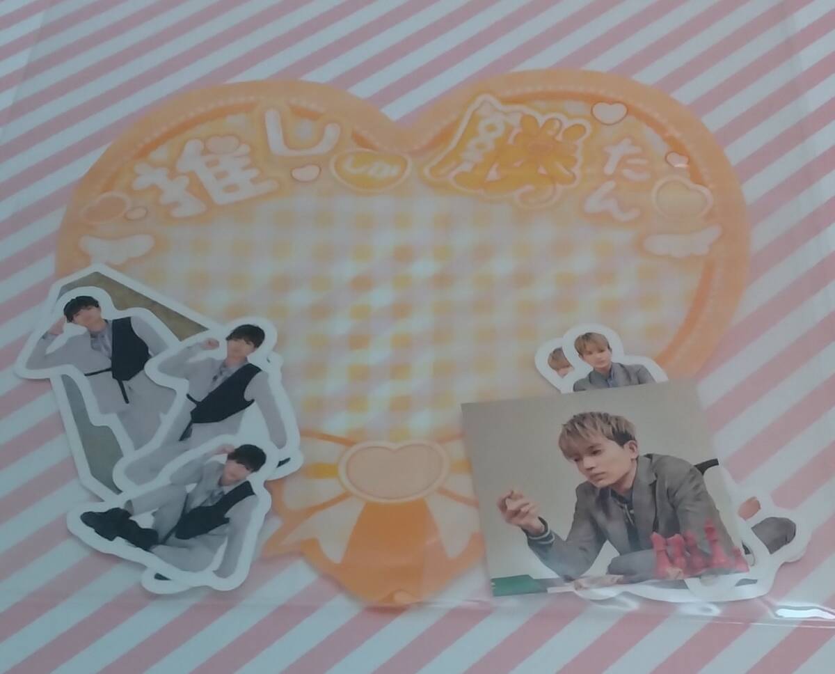 SixTONES ストーンズ フレークシール シール ステッカー 高地優吾 2022年 2023年　各4枚 計8枚 セット ジッパー付き 匿名配送