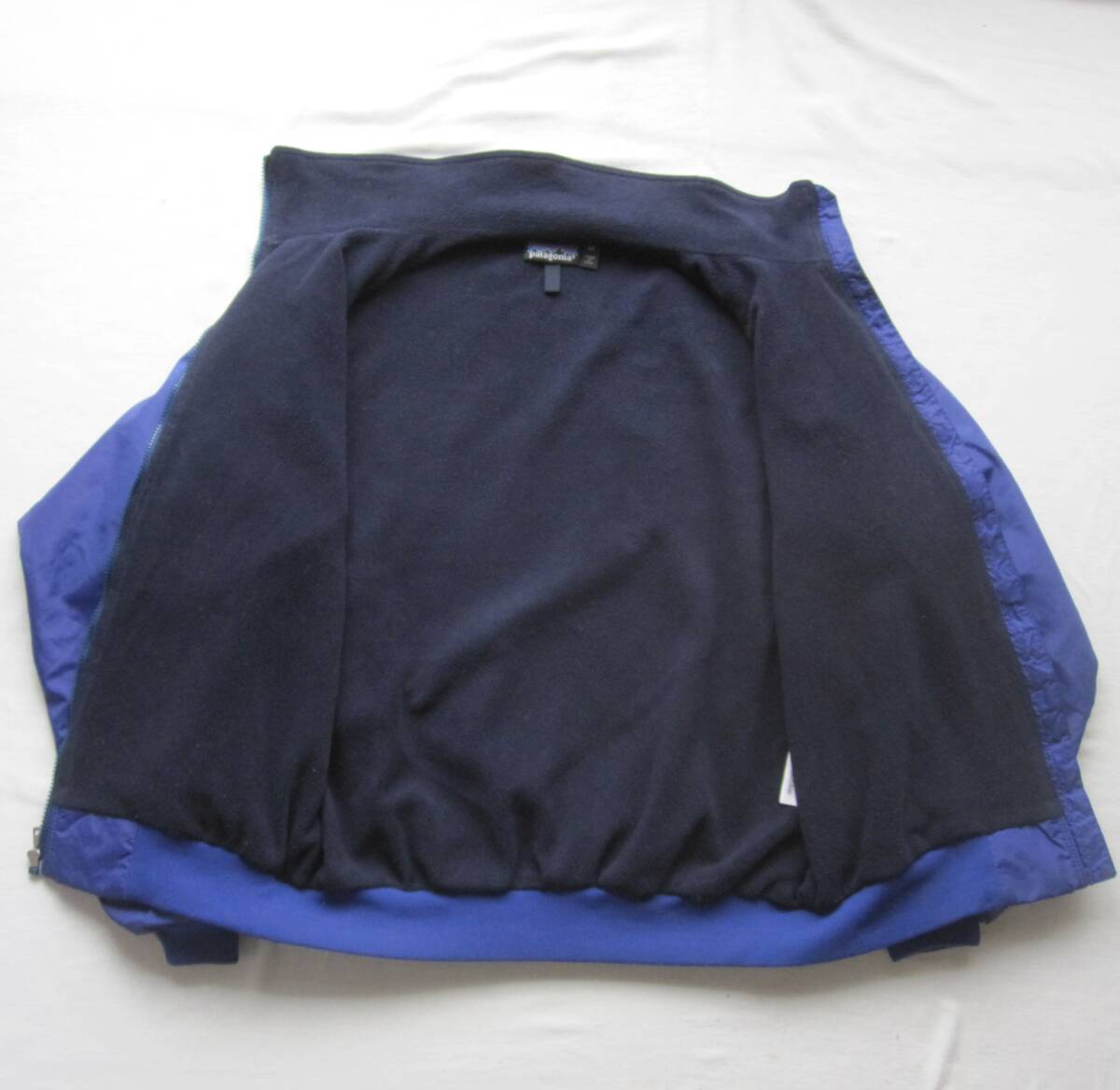 ☆90s パタゴニア シェルドキャプリーン ジャケット（M) 1991 コバルト / VINTAGE patagonia パフボール mars シェルドシンチラ