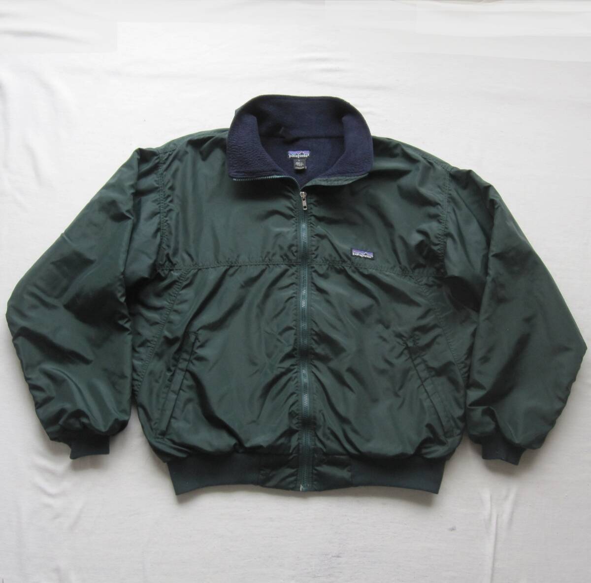 ☆90s パタゴニア シェルドキャプリーン ジャケット（L) 1992 ハンター / VINTAGE patagonia パフボール mars シェルドシンチラ