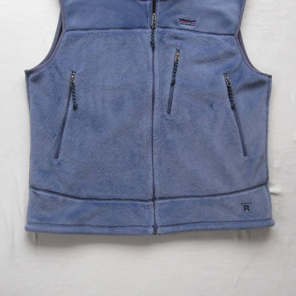 ☆'01 パタゴニア R4 ベスト (XXL) ジャズブルー / 刺繍タグ / USA製 / ビンテージ レトロ /r2 ジャケット / patagonia