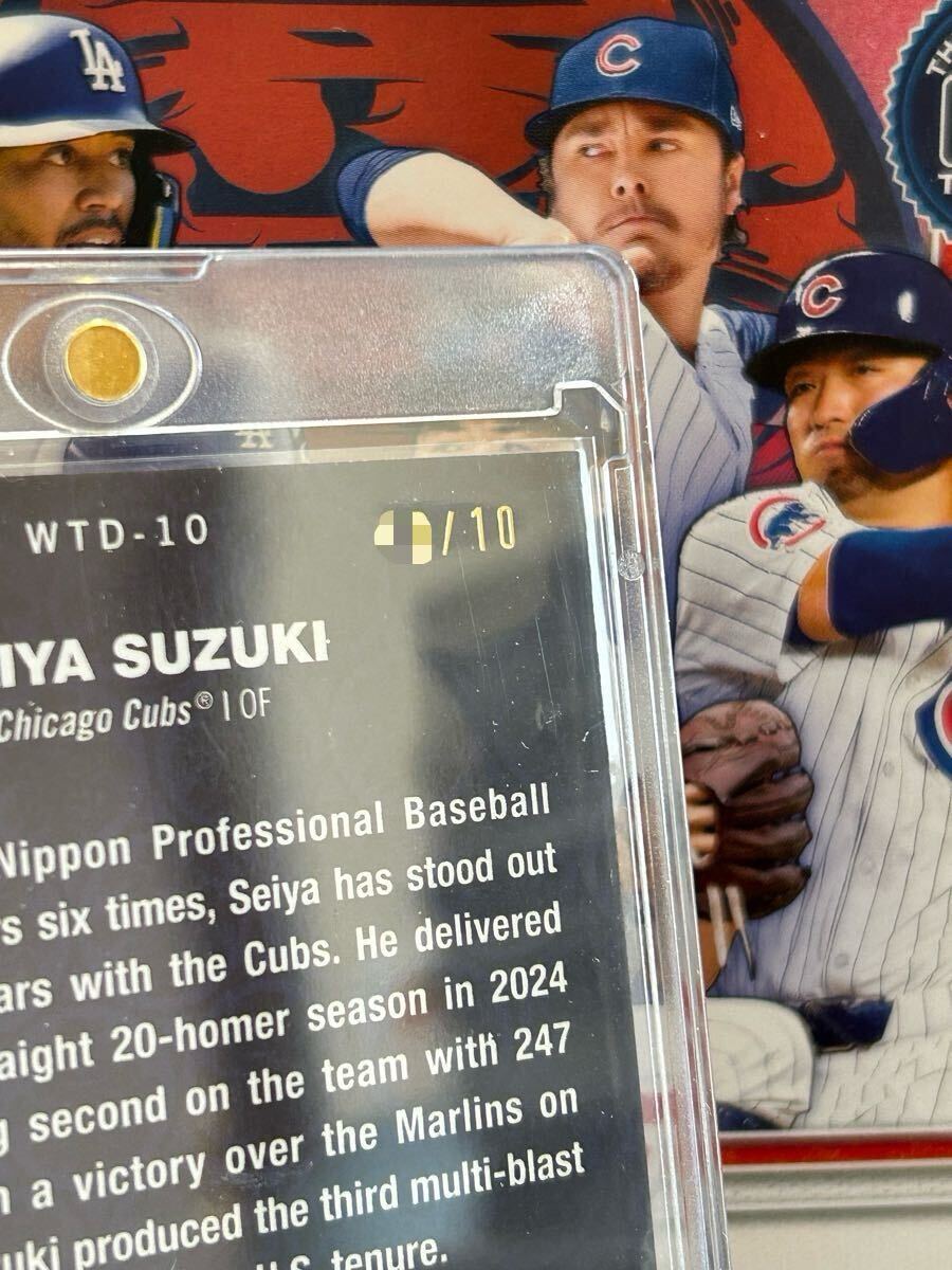 激レア10シリ】2025 MLB topps 1 TOKYO SERIES 鈴木誠也 World 激レア10シリ】2025 MLB topps 1 TOKYO SERIES 鈴木誠也 World