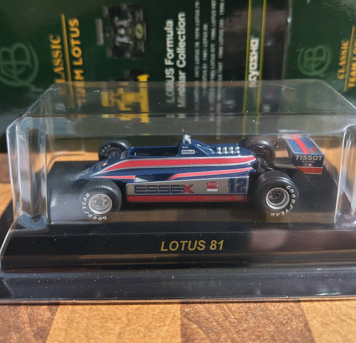 京商 1/64 ロータス F1 LOTUS Formula 81 #12 アンジェリス