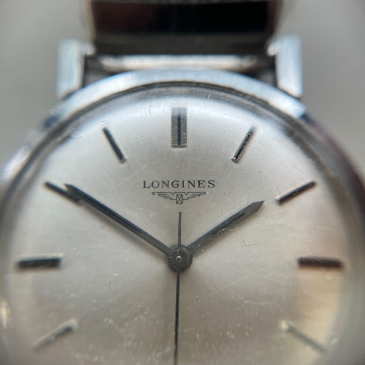 ロンジン LONGINES 17石 手巻き 腕時計 ウォッチ 2針 オーバル
