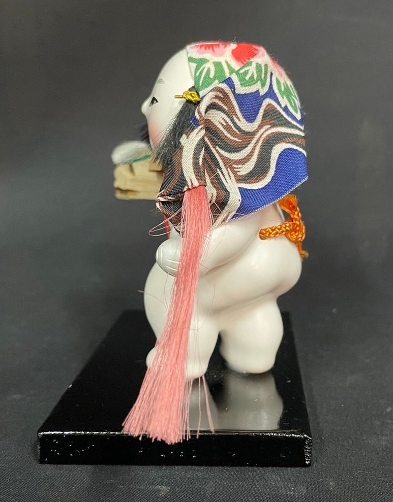 MIK1240 加賀人形◇晃山作◇獅子頭◇獅子舞◇日本人形◇郷土人形