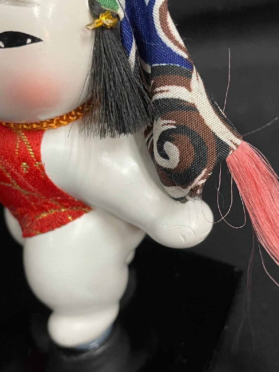 MIK1240 加賀人形◇晃山作◇獅子頭◇獅子舞◇日本人形◇郷土人形