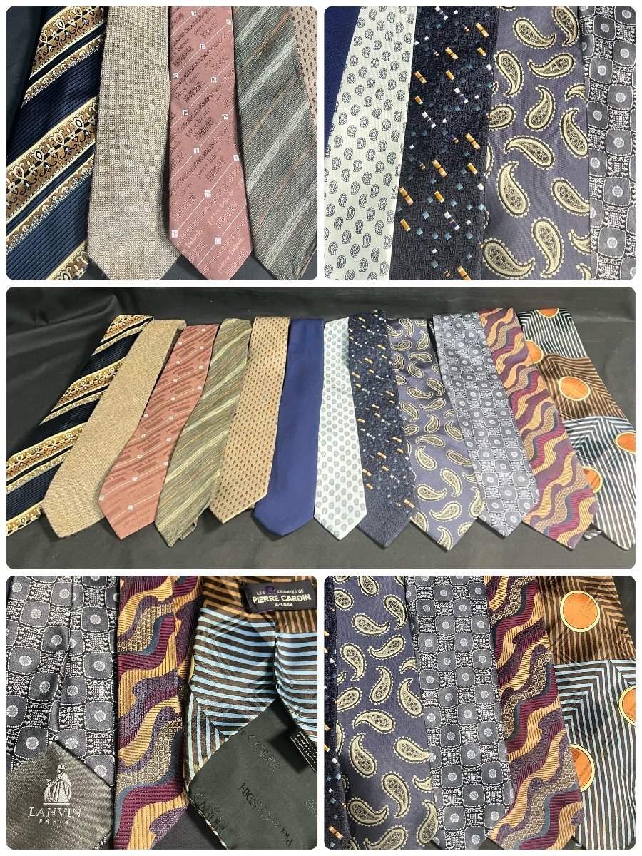 MIK1389 ネクタイ◇YVES SAINT LAURENT◇LANVIN◇pierre cardin MIK1389 ネクタイ◇YVES SAINT LAURENT◇LANVIN◇pierre cardin