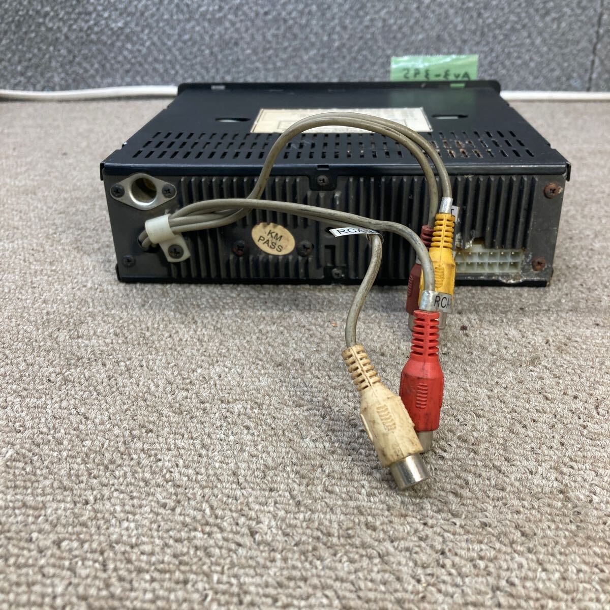 AV3-395 激安 カーステレオ ZAIN Z-DVD-001N AUX FM/AM CD DVD SD USB プレーヤー 通電未確認 ジャンク
