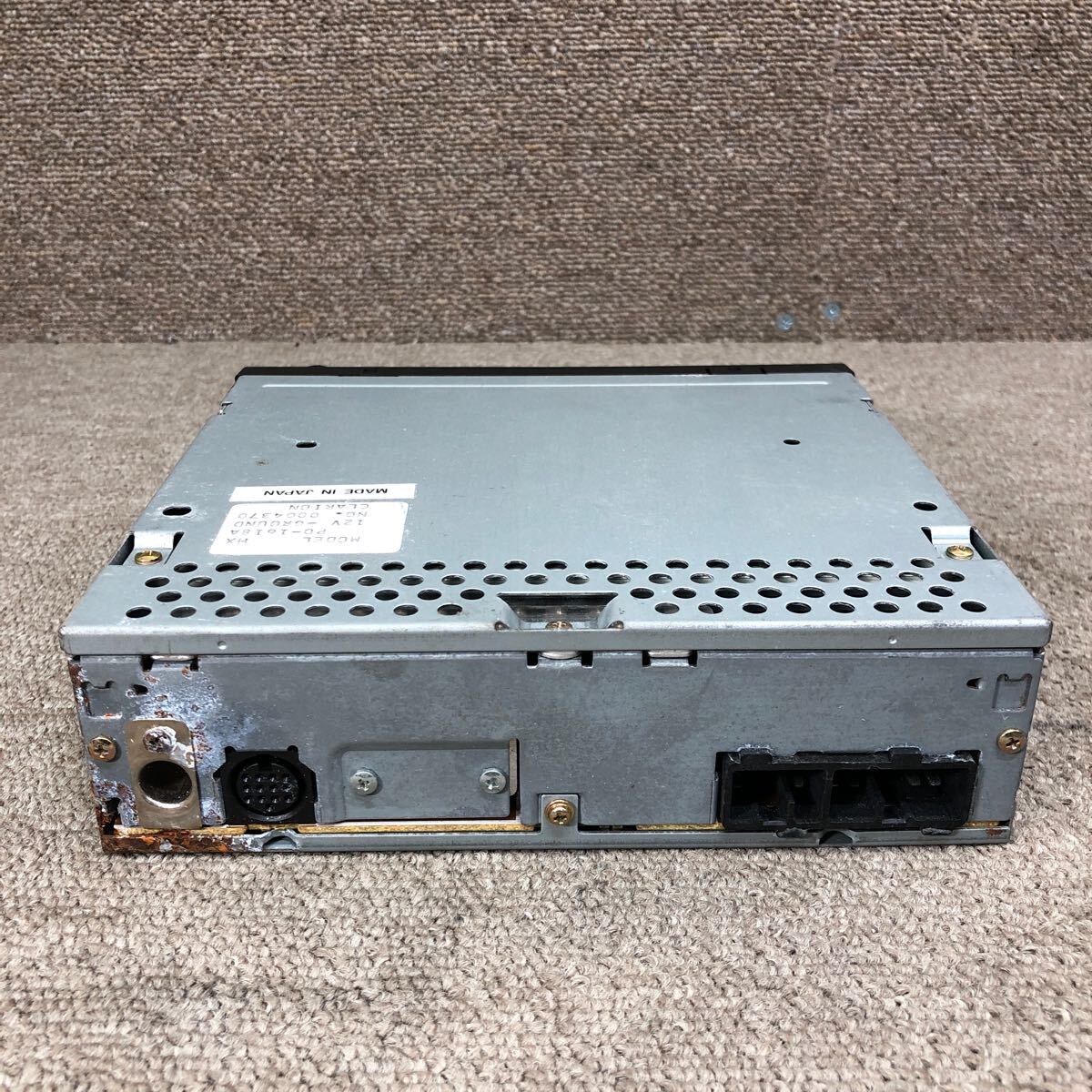 AV3-440 激安 カーステレオ DAIHATSU clarion PD-1618A 0004370 カセットデッキ FM/AM オーディオ 通電未確認(rèn) ジャンク