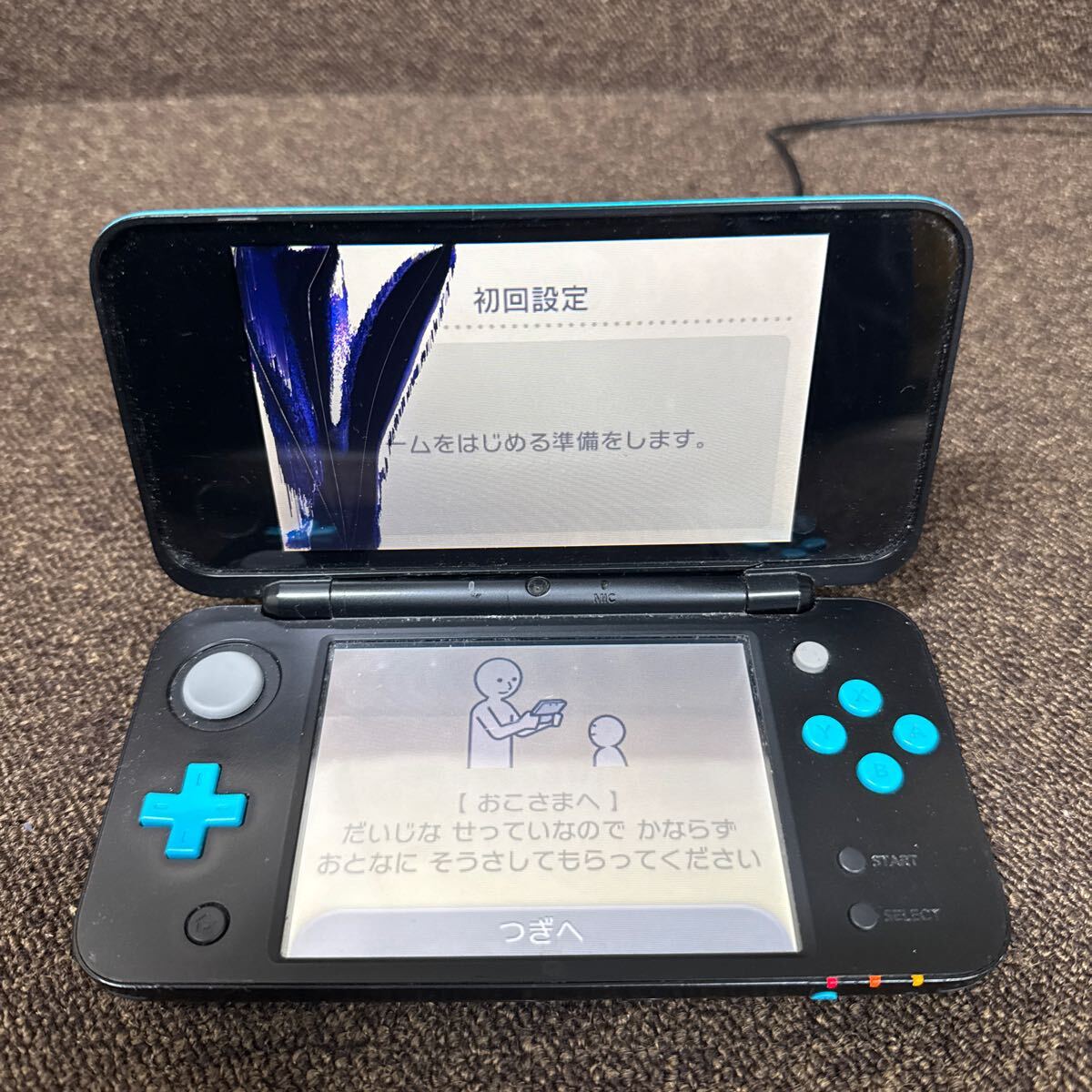 MYG-4859 激安 ゲー厶機 2DS 本体 Nintendo 2DS LL 通電、電源OK MYG-4859 激安 ゲー厶機 2DS 本体 Nintendo 2DS LL 通電、電源OK