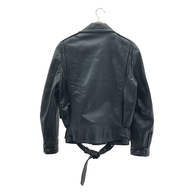 HYKE / ハイク | × UNITED ARROWS 別注 Motorcycle Leather Jacket ジャケット | 2 | ブラック | レディース_画像4