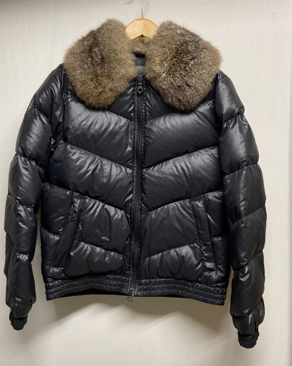 【DUVETICA デュベティカ】U.430.00.OPN-1001R ダウンジャケット サイズ46 ブラック ナイロン 2502oki h_画像1