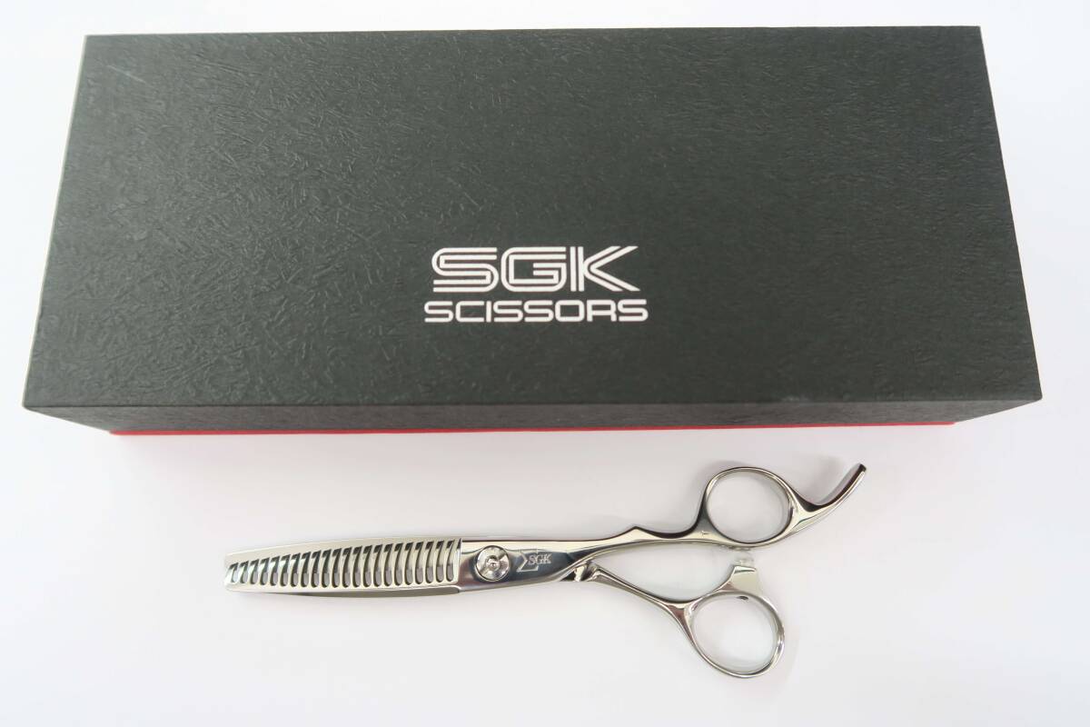 Bランク【三和技研 SGK】 JFM-T22 セニング 美容師・理容師 5.8インチ 右利き 【中古】:G-1207