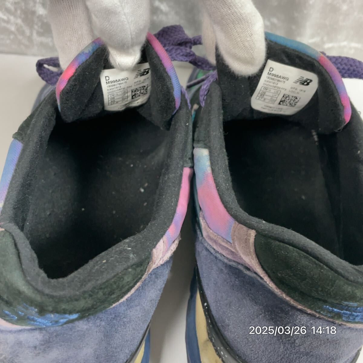 New Balance New balance 998 N Logo камуфляж многоцветный замша * сетка low cut спортивные туфли обувь обувь 