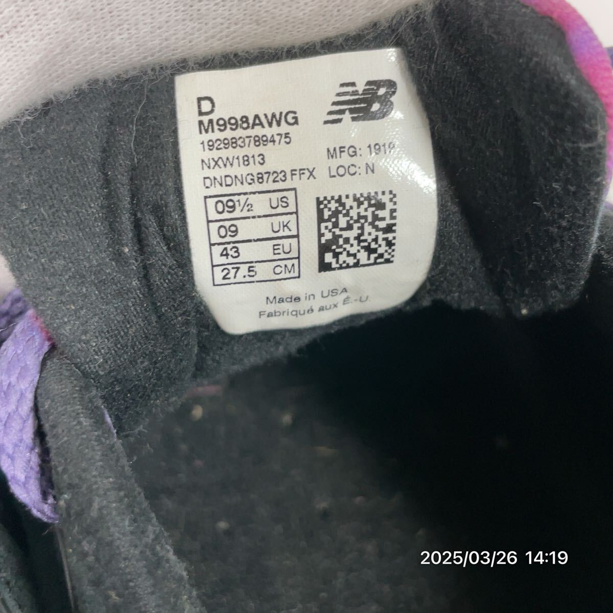 New Balance New balance 998 N Logo камуфляж многоцветный замша * сетка low cut спортивные туфли обувь обувь 