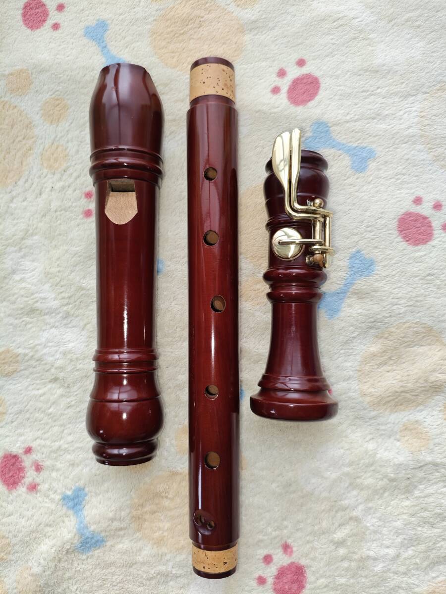リコーダー /YAMAHA TENOR BAROQUE/木製/説明書・ケース付 リコーダー /YAMAHA TENOR BAROQUE/木製/説明書・ケース付