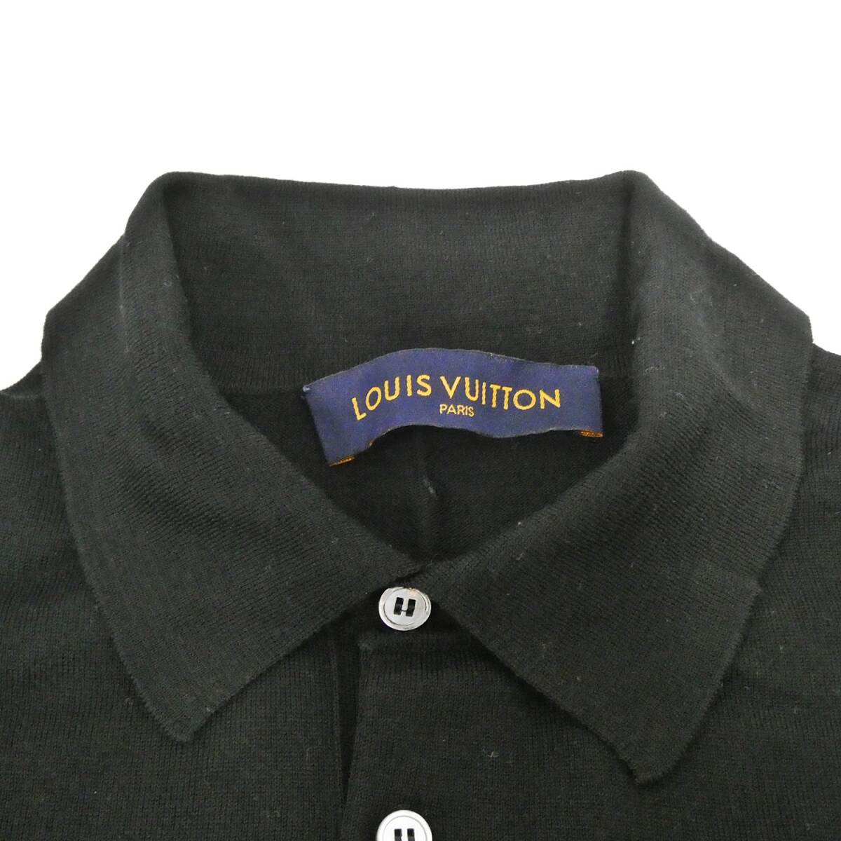 ルイ ヴィトン LOUIS VUITTON ジャパン タグ ポロシャツ 長袖 S ルイ ヴィトン LOUIS VUITTON ジャパン タグ ポロシャツ 長袖 S
