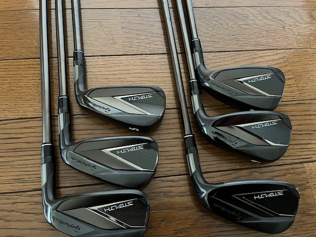 TaylorMade テーラーメイド STEALTH ステルス ブラックアイアン TaylorMade テーラーメイド STEALTH ステルス ブラックアイアン