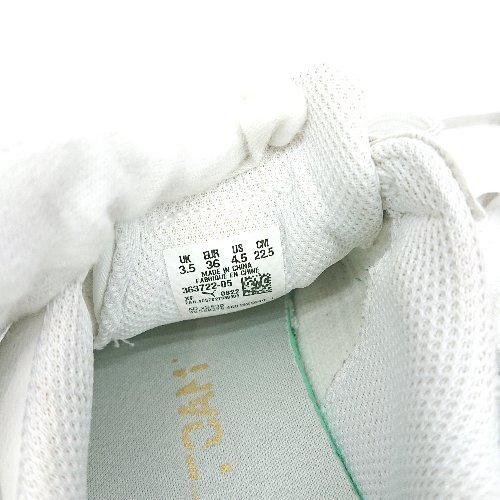 * Θ PUMA Puma бренд Logo принт low cut спортивные туфли размер 22.5 белое золото серия женский E