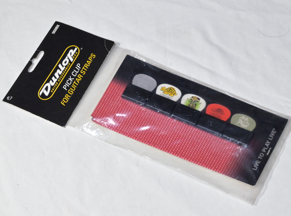 Jim Dunlop 5020BK / Pick Clip for Guitar Straps ジム?ダンロップ / ピッククリップ ブラック 新品 送料無(wú)料