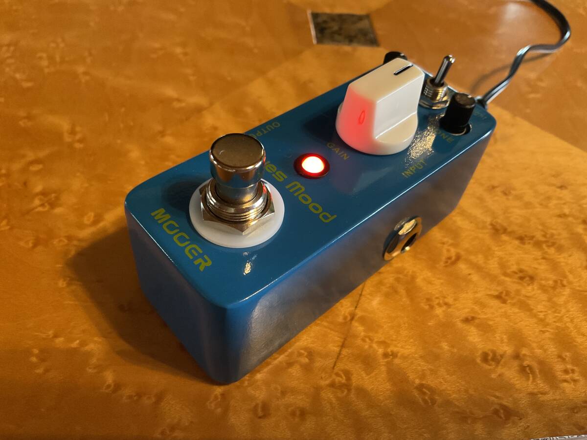送料無料　Mooer Blues Mood オーバードライブペダル　BDー2コピー　ブルースドライバー