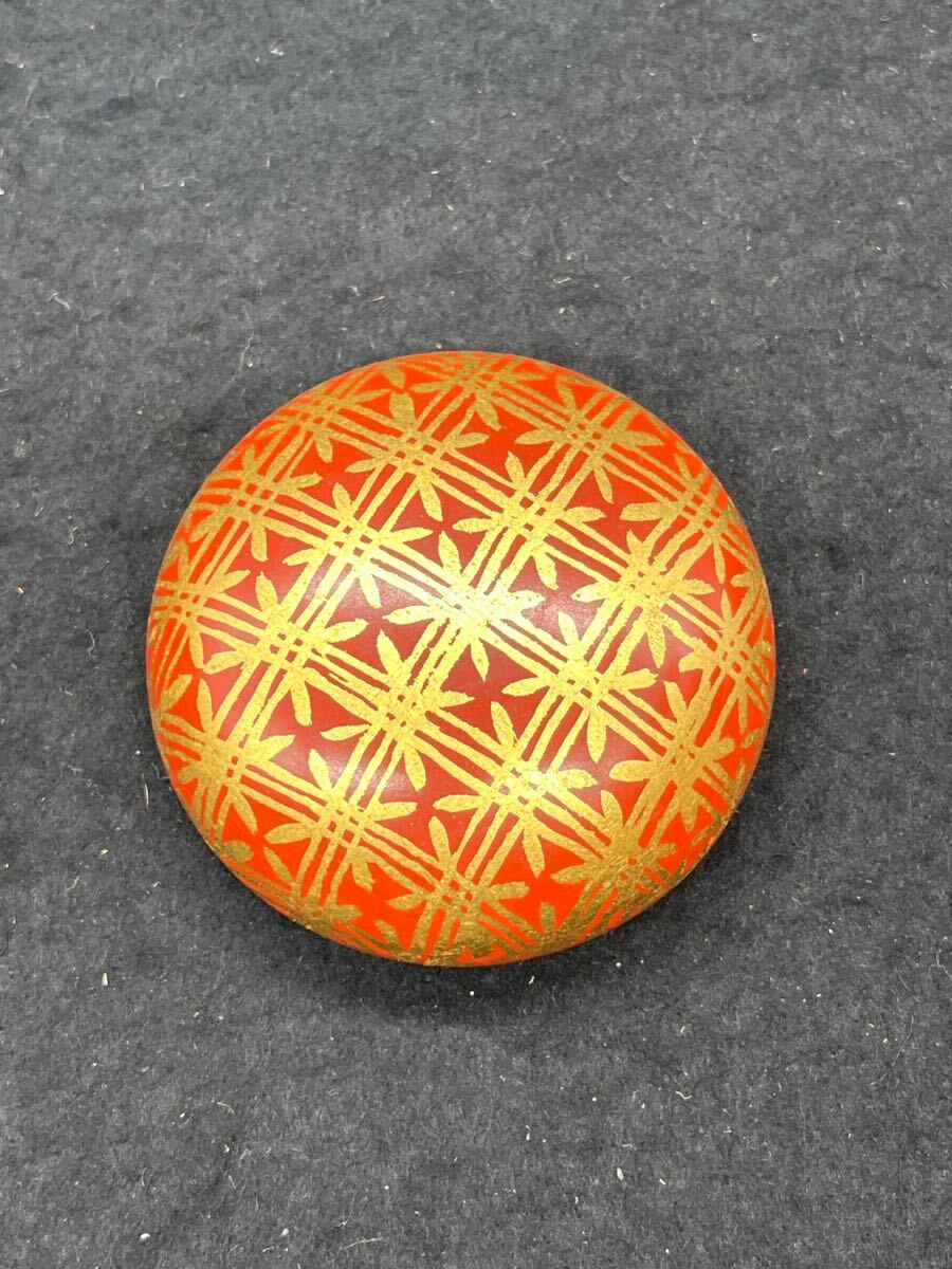 R7031811 小野珀子 金襴手香合 香道具 茶道具 在銘(陶磁一般 R7031811 小野珀子 金襴手香合 香道具 茶道具 在銘(陶磁一般