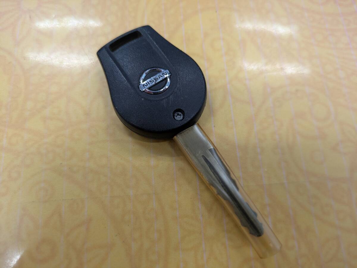 ☆YY20810 日産純正 キーレスキー リモコンキー 2ボタン K13 マーチで使用 BPA1H-71 動作確認(rèn)済み 送料全國一律230円～