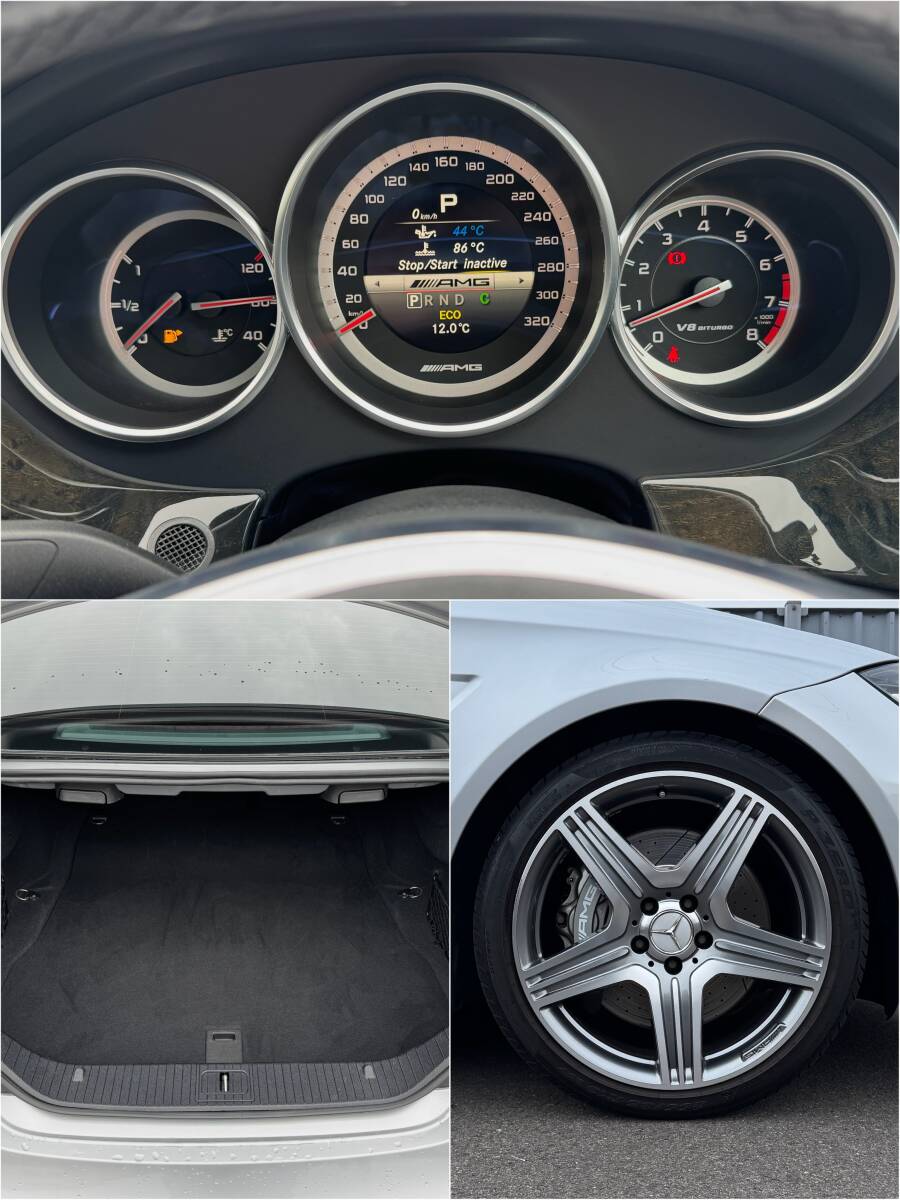 メルセデス?ベンツAMG CLS63?黒革シート?サンルーフ?ハーマンカードン?レーダーセーフティ?パワートランク?AMG19AW【車検R7年6月】