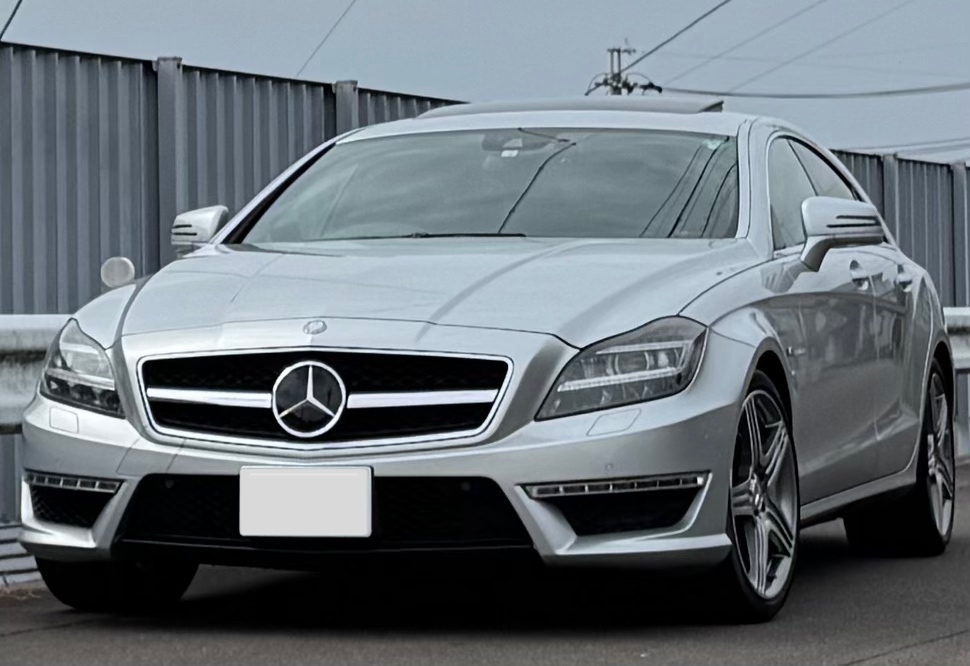 メルセデス?ベンツAMG CLS63?黒革シート?サンルーフ?ハーマンカードン?レーダーセーフティ?パワートランク?AMG19AW【車検R7年6月】