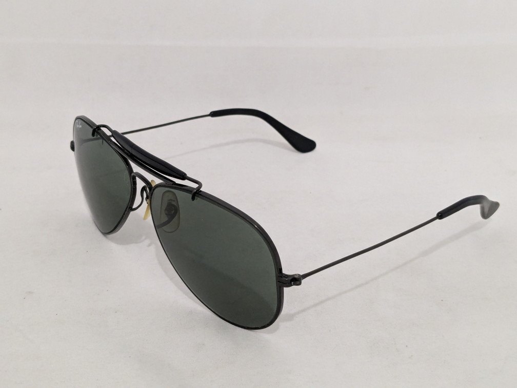 RAY-BAN レイバン メタルフレーム ティアドロップサングラス ヴィンテージ USA制 B&L ボシュロム社制 ブラック