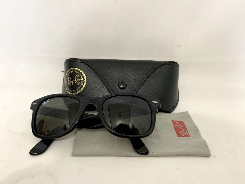RAY-BAN レイバン サングラス RB2140 901/32 50□21 WAYFARER ウェイファーラー イタリア制 ケース メガネ拭き付き カラー: ブラック