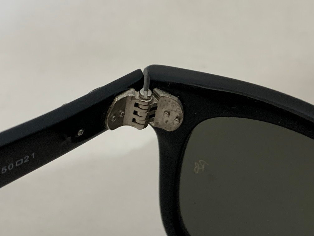RAY-BAN レイバン サングラス RB2140 901/32 50□21 WAYFARER ウェイファーラー イタリア制 ケース メガネ拭き付き カラー: ブラック