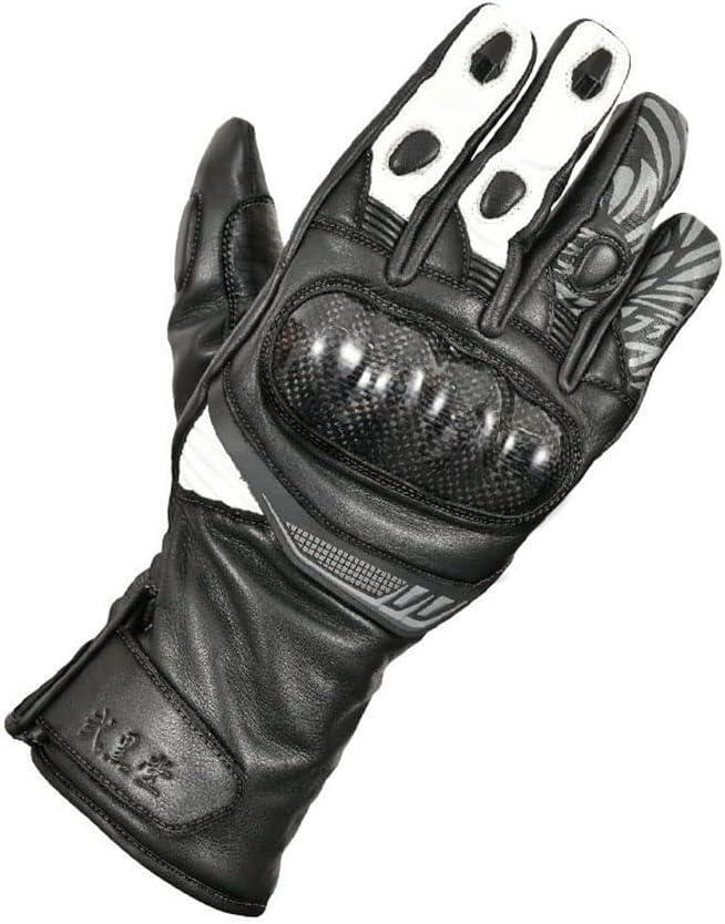 （8795）弐黒堂 WBGN-222 BK/WH（M）ウインターレザーグローブ