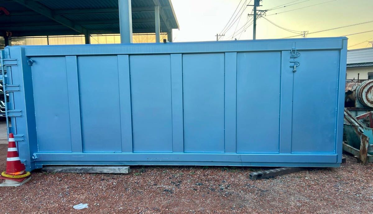  промышленность твёрдые бытовые отходы container мусор * самовывоз * Gifu префектура .. город * прекрасный товар * текущее состояние товар * большой 
