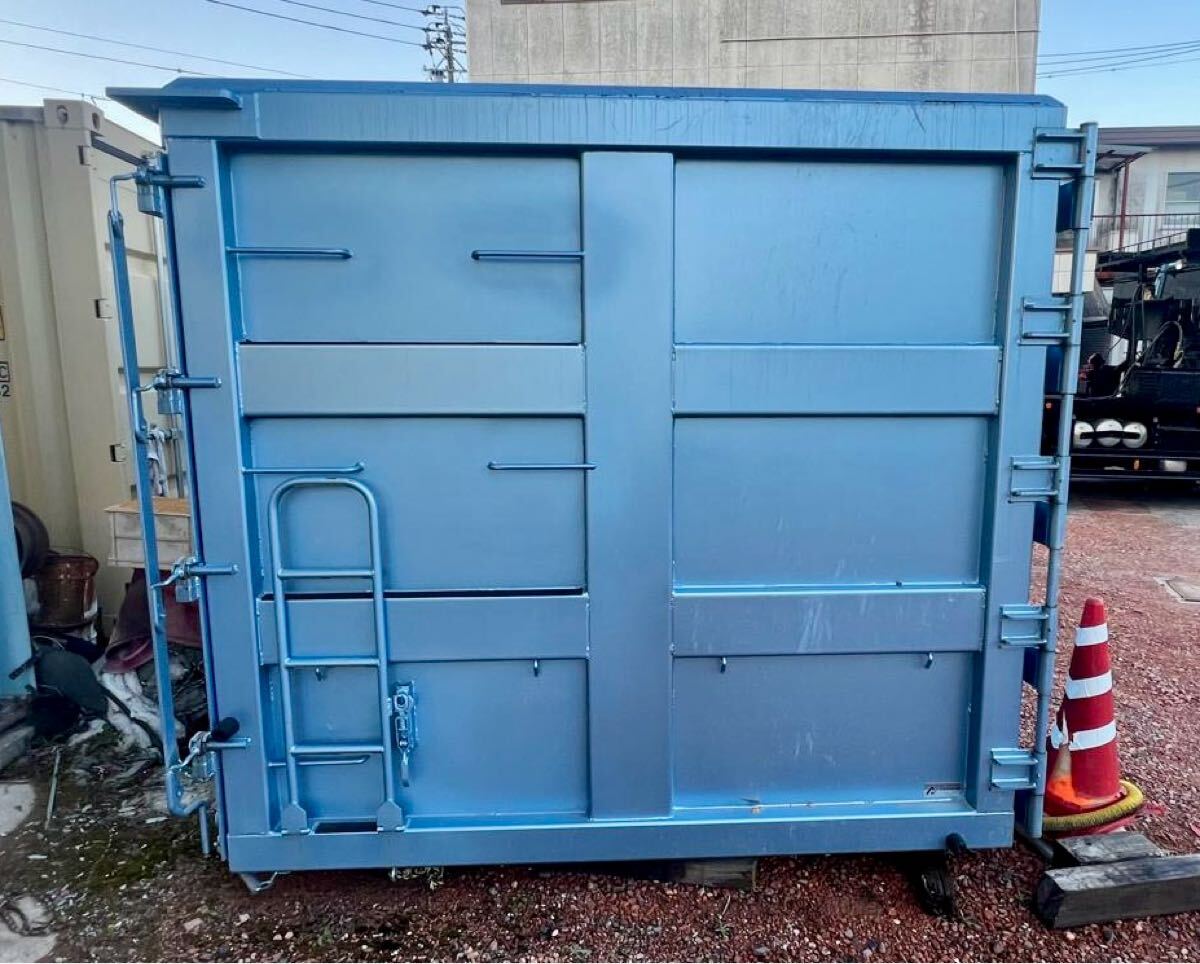  промышленность твёрдые бытовые отходы container мусор * самовывоз * Gifu префектура .. город * прекрасный товар * текущее состояние товар * большой 