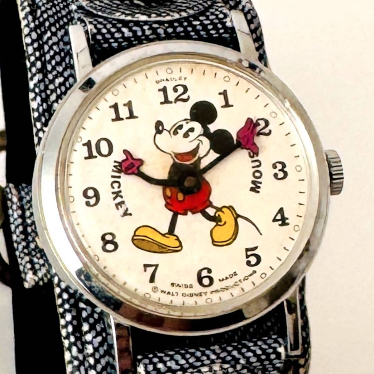 ブラッドレイ/BRADLEY【ミッキーマウス】/手巻き 1970年代/ディズニー