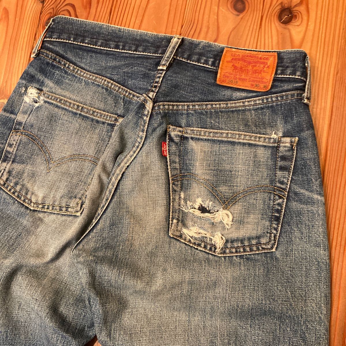 92年 日本製 リーバイス 503B-XX クラッシュ w30 Levi's 92年 日本製 リーバイス 503B-XX クラッシュ w30 Levi's