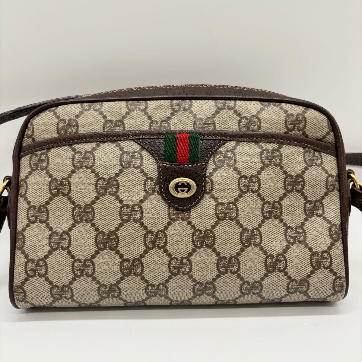 GUCCI(グッチ) / ショルダーバッグ_GGスプリーム/PVC/BEG | 中古