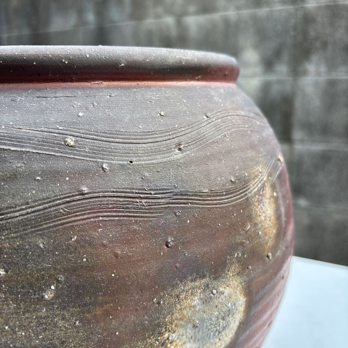 ◎T3 備前焼 メダカ鉢 ◎ 水瓶 火鉢 植木鉢 睡蓮鉢 盆栽鉢 陶器 ◎T3 備前焼 メダカ鉢 ◎ 水瓶 火鉢 植木鉢 睡蓮鉢 盆栽鉢 陶器
