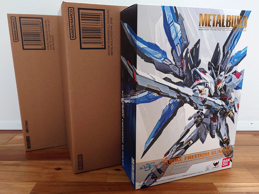 METAL BUILD 光の翼オプションセットRe-Package 2個